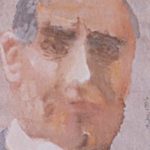 Watercolor portrait of William McKinley