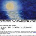 Full Moon painting in astrology newsletter